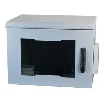 EFB Elektronik 691716IP55.2G 16U 600x600mm sieninis tinklo spintas IP55 su stiklo durimis, šviesiai pilka RAL7035