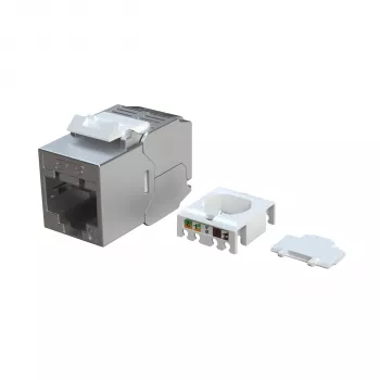 EFB Elektronik E-200130 Keystone Slim/Short Cat.6A ekranuotas cinko lydinio 10G modulis
