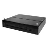 LogiLink konsolidacijos taško dėžutė 8 arba 12 Keystone moduliams, metalinė, juoda