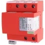DEHN DEHNventil M2 TNC 255 FM kombinuotas žaibo ir įtampos iškroviklis 1+2+3 tipas, 3 polių, 255 V AC, 35 mm DIN bėgelis