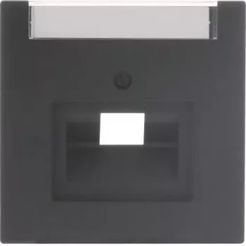 Busch-Jaeger future® linear Centrinis dangtelis 1 angai UAE/IAE su žymėjimo lauku, Studio White