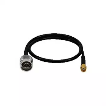 LogiLink WL0104 WLAN pigtail laidas, N-Type į RP-SMA, 0,5 m, juodas