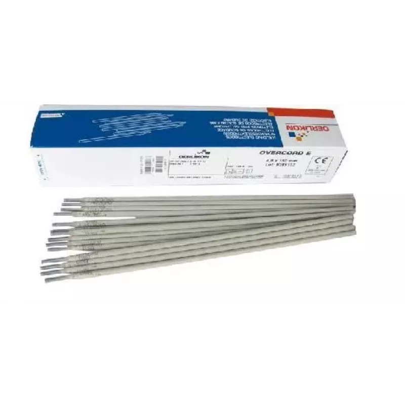 OERLIKON elektrodas FI 4,0 mm Pink (93 vnt.) 4,5 kg OVERCORD - rutiliniai suvirinimo elektrodai E6013