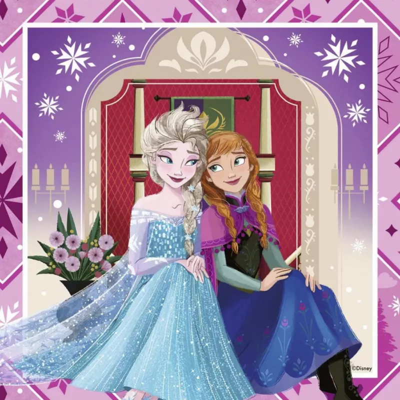 Ravensburger Disney Frozen 2 vaikų dėlionės rinkinys - 3x49 dalių