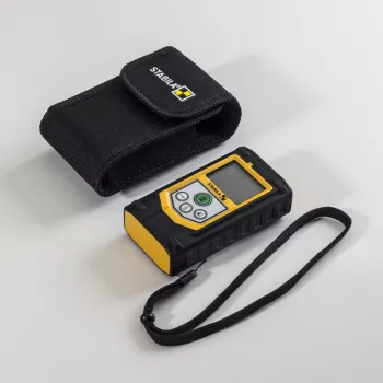 STABILA LD 320 lazerinis atstumomatis 60 m, IP54, su 3 eilučių foniniu apšvietimu