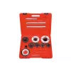 Rothenberger SUPER CUT Rankinis vamzdžių sriegimo rinkinys 1/2 inch - 1 1/4 inch BSPT su 4 sriegimo galvutėmis ir dėklu