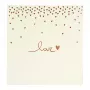 Goldbuch Raining Hearts Beige fotoalbumas, 60 baltų puslapių, kietas viršelis, PU dangtelis, 31x30 cm