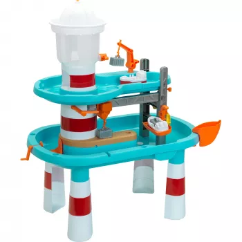 THEO KLEIN Aqua Action vandens žaidimų stalas XXL, Lighthouse Splash