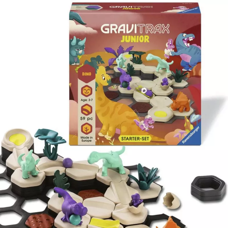 Ravensburger GraviTrax Junior starto rinkinys S Dino