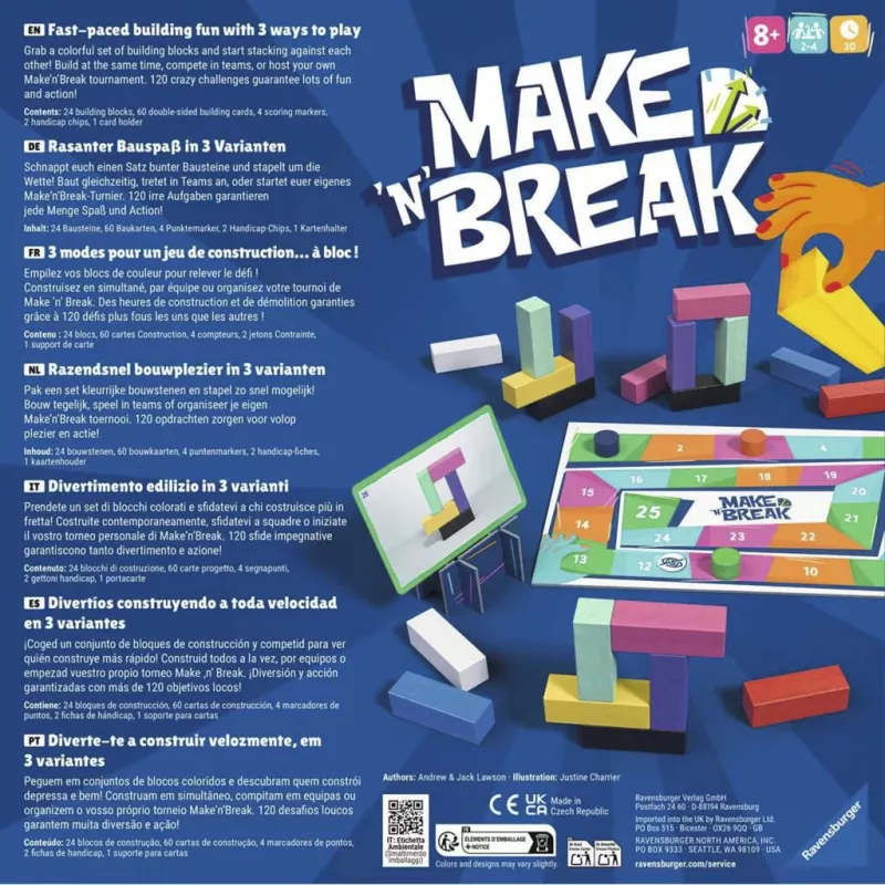 Ravensburger Make 'n' Break šeimos statybos žaidimas