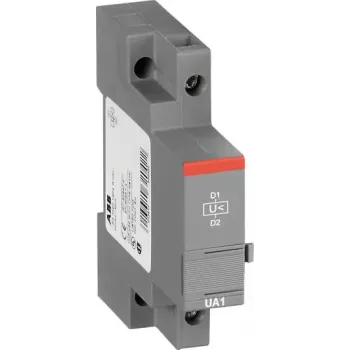 ABB S200 įtampos dingimo relė 24V AC/DC, 1 modulis, šoninis montavimas, varžtiniai gnybtai