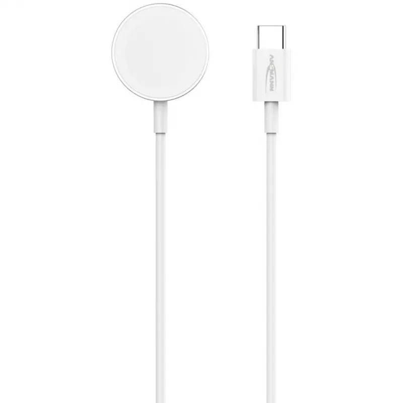 ANSMANN USB-C įkrovimo laidas, skirtas Apple Watch, 100 cm