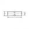 KLAUKE 29R varinė užspaudžiamoji mova 120 mm² DIN EN 61238-1