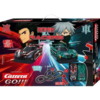 Carrera GO Ronin Racers 1:43 lenktynių rinkinys su kilpa ir skrydžiu