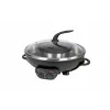 UNOLD 48745 Asia Fondue Hot Pot elektrinis 2,5 l nerūdijančio plieno 1500 W su 8 šakutėmis
