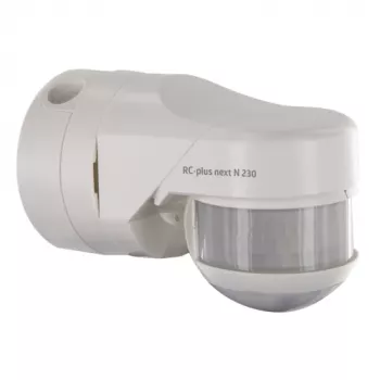 BEG BRCK LUXOMAT RC-plus next N 230 baltas judesio detektorius su 230° aptikimo zona ir aklosios zonos apsauga