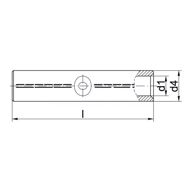 Klauke 228R aliuminio presuojamoji jungtis 95 mm²