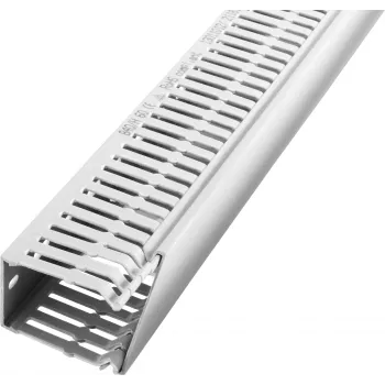 Licatec kabelių lovelis 60 x 80 mm be halogenų šviesiai pilkas 2m