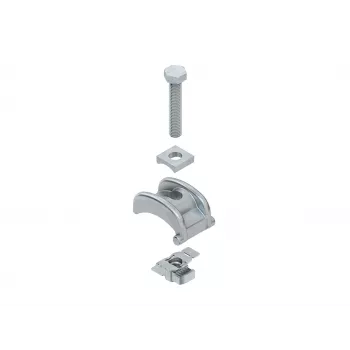 NIEDAX SPPGM30F karštojo cinkavimo plieno profilio tvirtinimo spaustukas, 3-30 mm flanšui, M8 sriegis