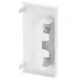 OBO BETTERMANN GK-E70130RW Galinis dangtelis 70x130 mm PVC gryna balta RAL9010 6274570