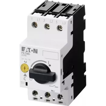 EATON PKZM0-25 variklio apsaugos automatas, 3 polių, 20-25 A, 12,5 kW esant 400V, su rankenėle