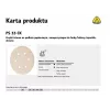 KRAUSE KLINGSPOR PS 33 CK 150 mm P60 GLS3 daugiaangiai šlifavimo diskai, 100 vnt.