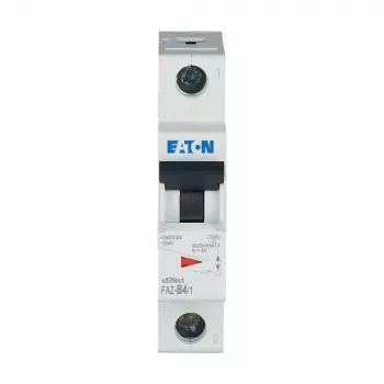 EATON FAZ-B4/1 Mini žemės grandinės pertraukiklis 4A 1 poliaus B charakteristika 10kA