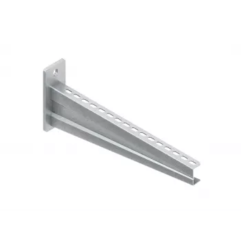 NIEDAX KTAS400 sunkiasvorė sieninė konsolė 145x430 mm, karštai cinkuota