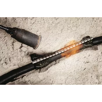 HellermannTyton HIS-3 6/2 mm termosusitraukianti žarna, juoda, 100 mm, 750 vnt.