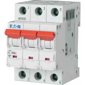 EATON PXL-B10/3 10 A 3 polių B charakteristikos miniatiūrinis grandinės pertraukiklis