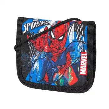 McNeill Marvel Spider-Man krūtinės maišelis su ID langeliu, raudonas/mėlynas