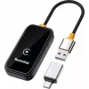 TechniSat Technicast 100 belaidis CarPlay ir Android Auto adapteris – juodas, USB-C, Plug & Play