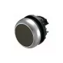 Eaton M22-D-S plokščias mygtuko paviršius, juodas, momentinis, 22,5 mm, IP66/IP67/IP69K