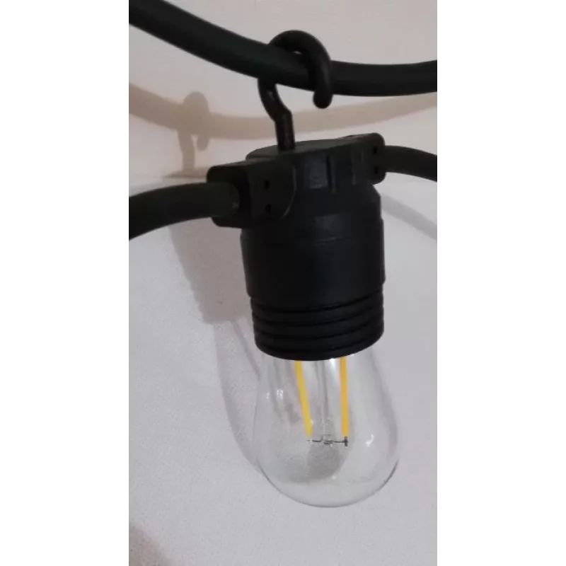 SYNERGY21 S21-LED-001138 LED Retrofit lemputė S14 E27 šiltai balta 1,5W girliandoms