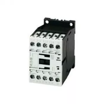 Eaton DILM9-01 galios kontaktoris, 3 polių, 9 A, 230/240 V AC ritė, 1 NC pagalbinis kontaktas