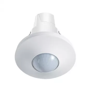 ESYLUX ESY PD-C 360bt/8 APC20 PS plus DALI-2 lubų buvimo detektorius, 360°, 8 m, DALI-2, Bluetooth, baltas