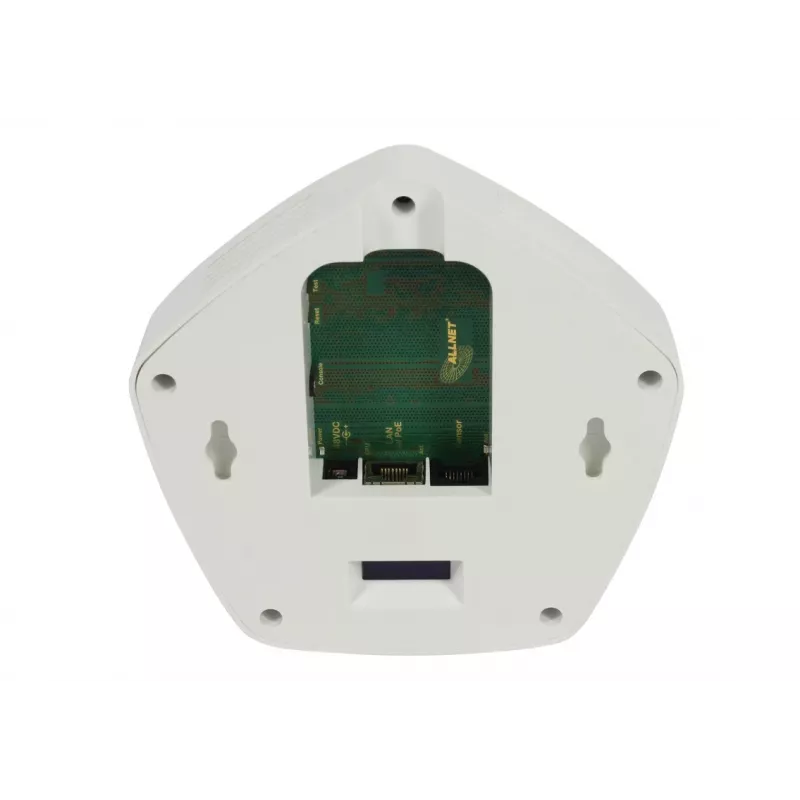 ALLNET ALL-PoE-CO2-LAMP CO2 oro kokybės šviesoforas su RGBW LED, VOC jutikliu, PoE ir Wi-Fi