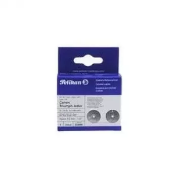 Pelikan Typewriter Ribbon 520866, suderinama su Triumph Adler GR.51, juoda/raudona, 6m