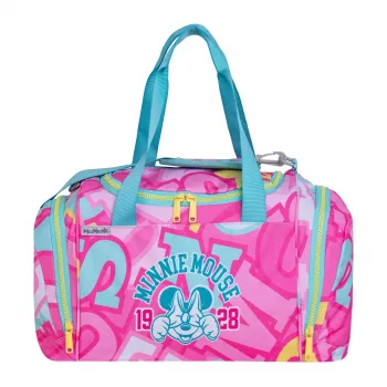 McNeill Disney Minnie Mouse sportinis krepšys, rožinis/raudonas, 16L, poliesteris, vaikams