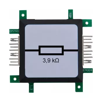 ALLNET BrickRknowledge rezistorius 3,9 kOhm 0,25W 1% metalo plėvelės ašinis THT