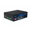 ALLNET ALL-SGI8104v3 pramoninis nevaldomas 2 lygmens komutatorius, 6 GbE prievadai, 4x GbE RJ45, 2x SFP, be ventiliatoriaus, IP40