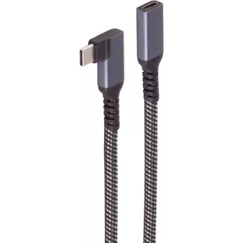 ShiverPeaks BS14-74013 USB-C į USB-C 3.2 Gen 2 laidas, 1 m, juodas