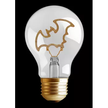 SYNERGY21 S21-LED-0026077 LED dekoratyvinė lemputė A68 Helovino šikšnosparnis, įkraunama