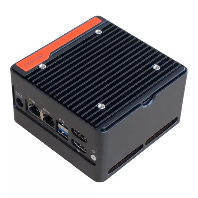 ALLNET NAS-N355 mini kompiuteris Intel Core 3 N355 16GB DDR5 256GB SSD 2x2.5GbE NAS