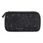 COOCAZOO Urban Metro penalas, poliesteris, pilka/juoda/balta, 22 x 10 x 6 cm, atsparus vandeniui, atsparus plyšimui, be PVC, be PFC