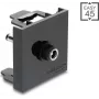 Delock Easy 45 modulis DC 5,5 x 2,5 mm lizdas į DC 5,5 x 2,1 mm kištuką, juodas