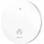 LogiLink SC0019 Ultra-Plokščias Dūmų Detektorius, 10 Metų Baterija, VdS Patvirtintas, Baltas