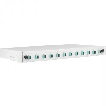 EFB Elektronik Splice Box LC 50/125µ OM3 ištraukiamas 24 pigtail'ai, 12 movų