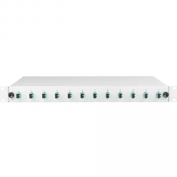 EFB Elektronik Splice Box LC 50/125µ OM3 ištraukiamas 24 pigtail'ai, 12 movų