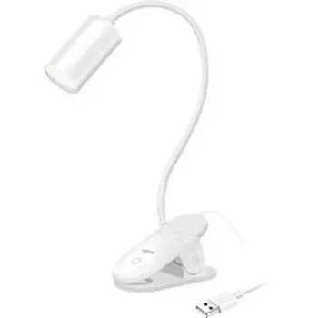 LogiLink LED stalinė lempa su spaustuku, 3,8 W, balta